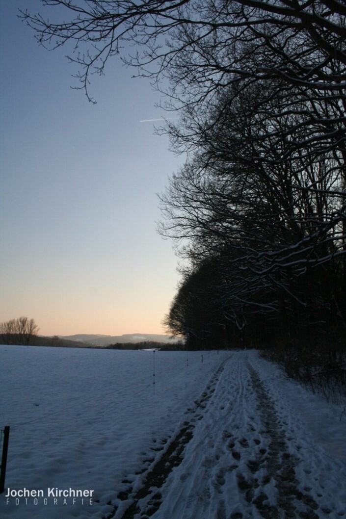 Winter in Geiselbach - Canon EOS 350D - Geiselbach, Landschaft, Winter